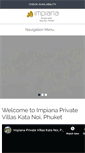 Mobile Screenshot of phuketprivatevillas.impiana.com.my
