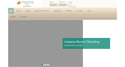 Desktop Screenshot of cheratinghotels.impiana.com.my